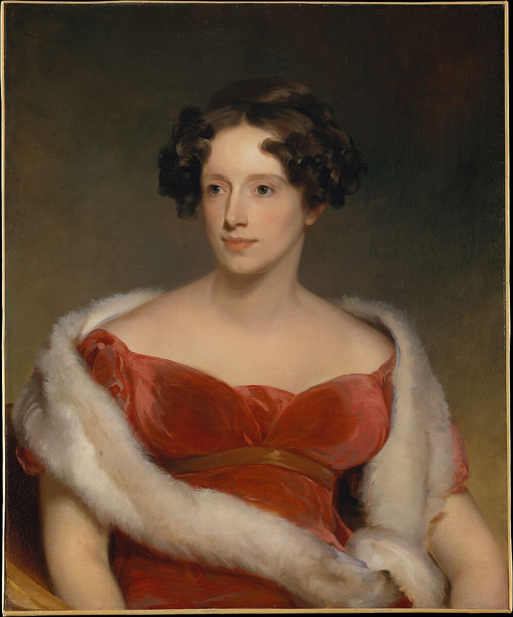 Mrs. John Biddle (Eliza Falconer Bradish), Thomas Sully  American, Oil on canvas, American