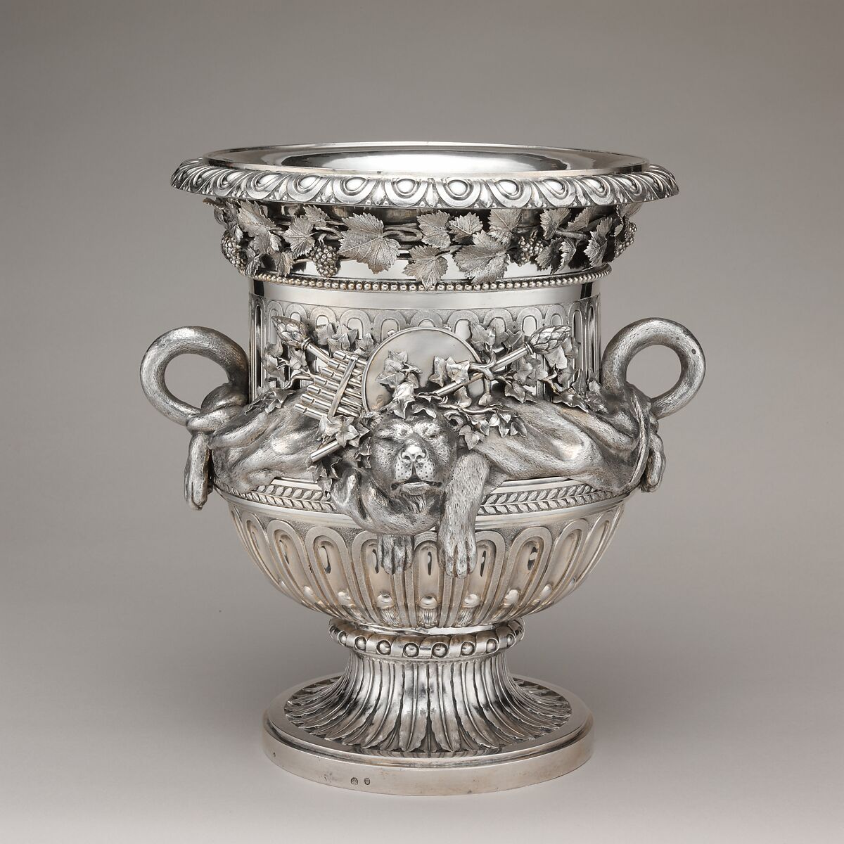 Wine cooler (one of a pair), Ignaz Joseph Würth  Austrian, Silver, Austrian, Vienna
