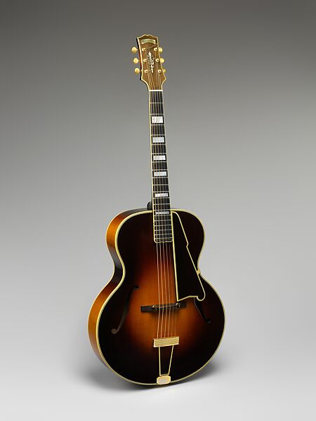 Archtop Guitar, John D'Angelico  American, Spruce, maple, ebony, steel, celluloid, mother-of-pearl, American