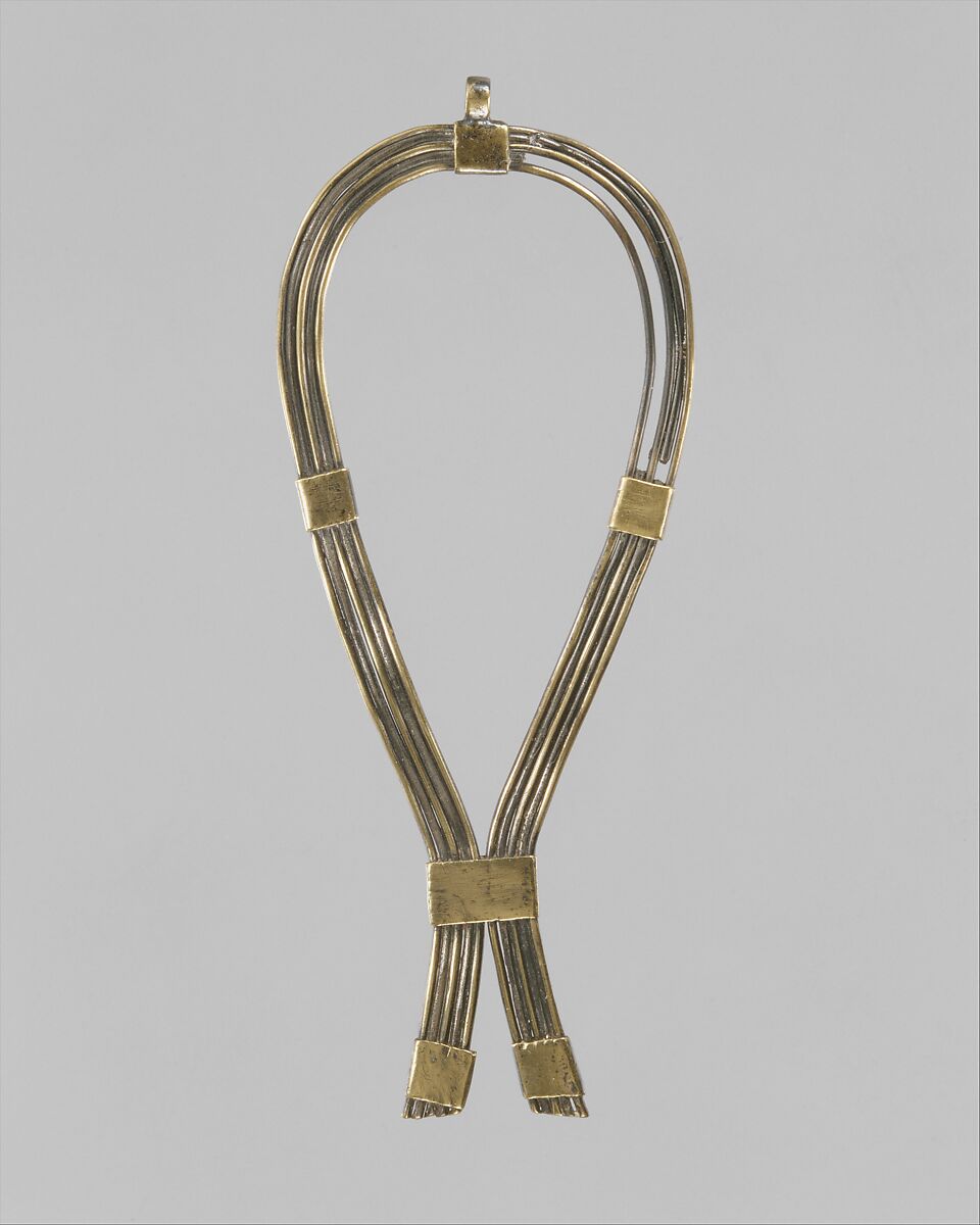 Sa Amulet, Silver, electrum