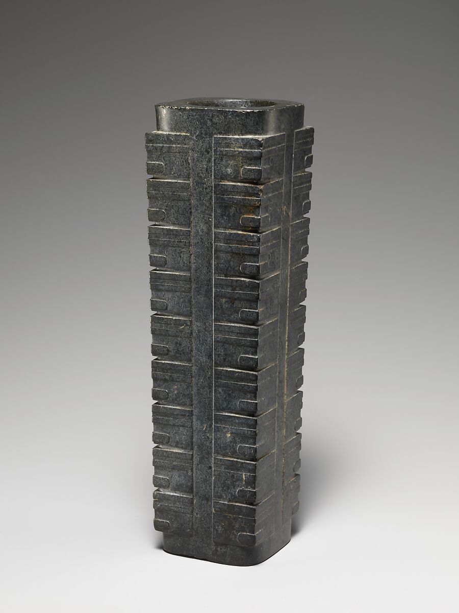 Ritual object (cong), Jade (nephrite), China