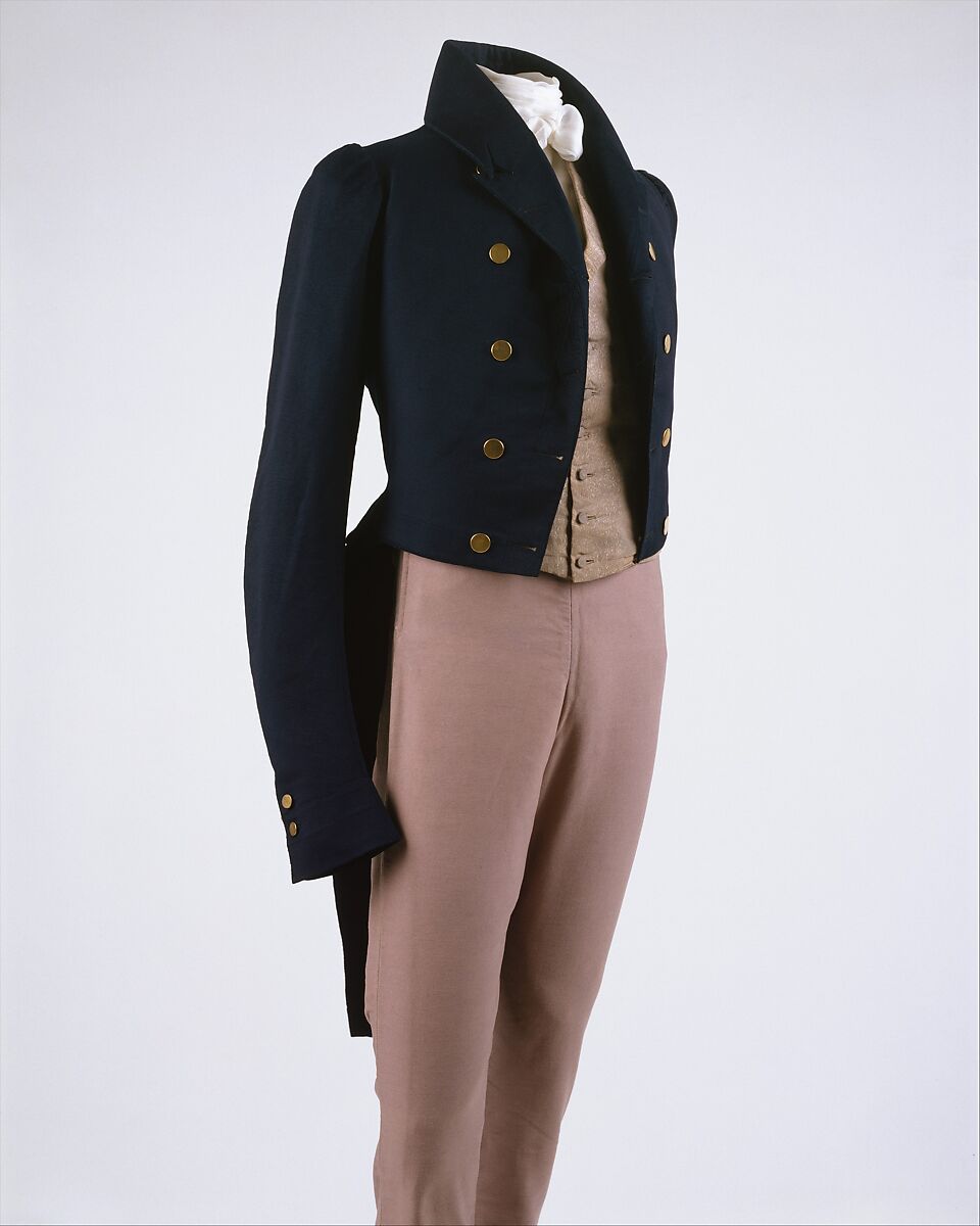 Suit, Newton  British, wool (a, b), silk (b), British
