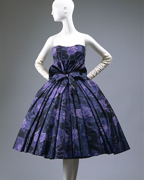 "Eventail", House of Dior  French, silk, French