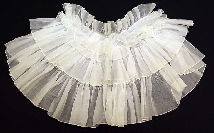 Collar, cotton, British