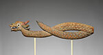 Dragon for a funerary bier, Polychrome painted wood, Korea