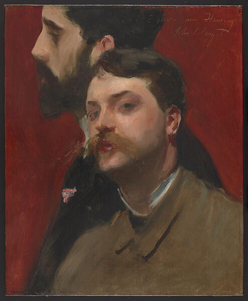 François Flameng and Paul Helleu, John Singer Sargent  American, Oil on canvas, American